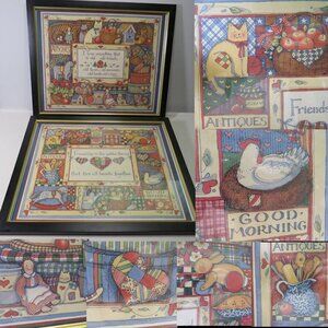 Susan Winget (2) Framed Farmhouse Country themed Prints
